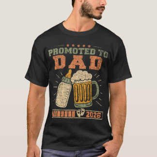 Binnenkort Vader 2026 Baby Verwachtend Grappig Bin T-shirt