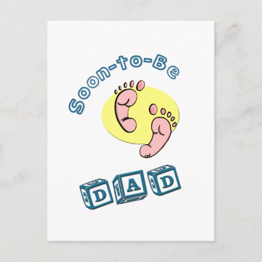 Binnenkort vader Briefkaart worden (Voorkant)