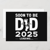 Binnenkort Vader Est 2025 Nieuw Vaderschap Kaart (Voorkant / Achterkant)