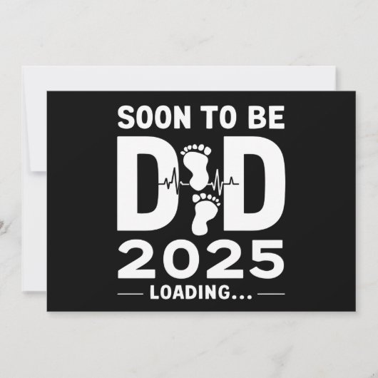 Binnenkort Vader Est 2025 Nieuwe Aanstaande Vader  Aankondiging (Voorkant)