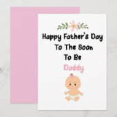 Binnenkort Vader Kaart (Voorkant / Achterkant)