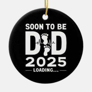 Binnenkort Vader Wordt 2025 Nieuwe Vader Wordt  Keramisch Ornament