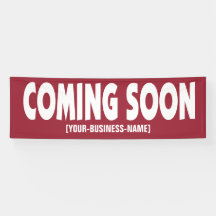 Binnenkort verkrijgbaar Banner voor startsein voor