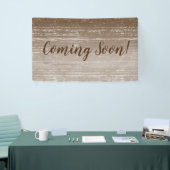 Binnenkort verkrijgbaar banner Wooden (Beurs)