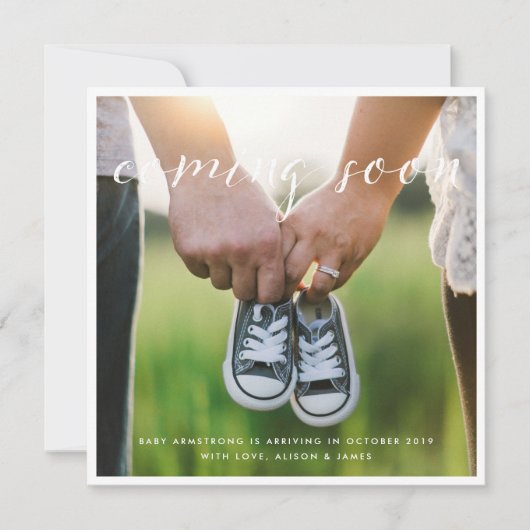 Binnenkort verkrijgbaar Eenvoudige aankondiging va (Voorkant)