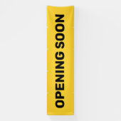 Binnenkort verkrijgbaar Geel Kleine Onderneming Gr Spandoek (Verticaal)