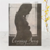 Binnenkort verkrijgbaar - grote verwachtingen kaart (Gele Bloem)