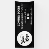 Binnenkort verkrijgbaar Minimale B voor sociale me Spandoek (Verticaal)