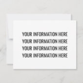 Binnenkort verkrijgbaar op huwelijksdag of partijr kaart (Achterkant)