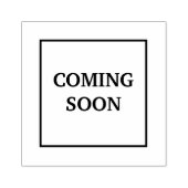 Binnenkort verkrijgbaar rubberstempel (Afrduk)