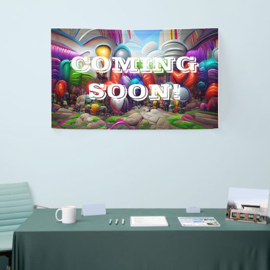 Binnenkort verkrijgbaar Vinylbanner 3' x 5' banner (Beurs)