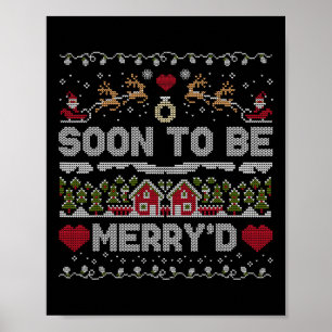 Binnenkort Verloving Funny Matching Verloofde Kopp Poster
