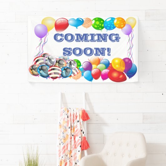 Binnenkort Vinyl Banner 3' x 5' Banner (Insitu)