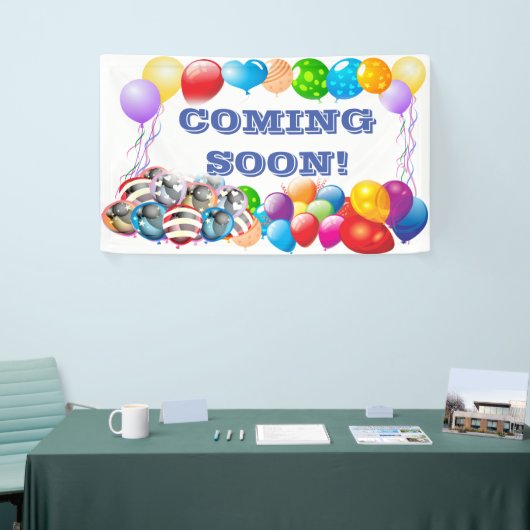 Binnenkort Vinyl Banner 3' x 5' Banner (Beurs)