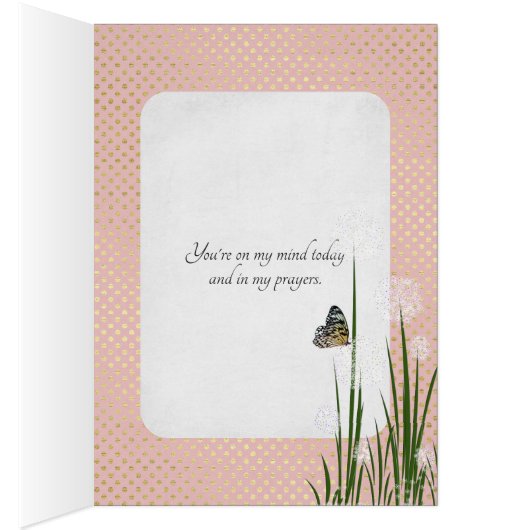 Binnenkort vlinder op pufbloem (Binnen (Rechts))