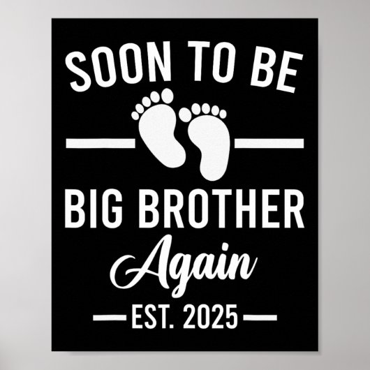Binnenkort weer Big Brother Est. 2025 Nieuwe Big B Poster (Voorkant)