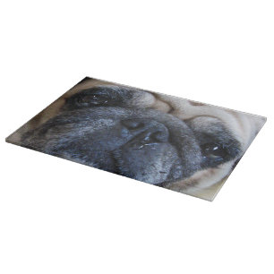 Binnenkort weer goed met ick Pug Dog Snijplank