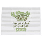 Binnenkort weer goed met schildpadschilders groot cadeauzakje (Voorkant)