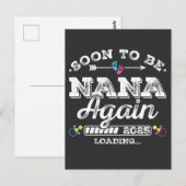 Binnenkort weer oma in 2025 aan het laden briefkaart (Voorkant / Achterkant)