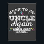 Binnenkort weer oom in 2025 aan het laden briefkaart<br><div class="desc">Binnenkort weer oom in 2025 aan het laden Bevorderd tot oom Grappige bemanningsgrafiekontwerp Cadeau Standaard ansichtkaart Klassieke Collectie.</div>