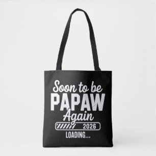 Binnenkort weer Opa, geschat 2026 Toekomstige Nieu Tote Bag
