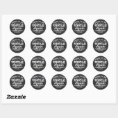 Binnenkort weer Uncle Loading 2025 Ronde Sticker (Vel)