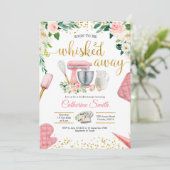 Binnenkort weggedraaid Bridal Shower Invitation Kaart (Staand voorkant)