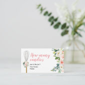 Binnenkort weggedraaid hoeveel Snoepjes Informatiekaartje (Staand voorkant)