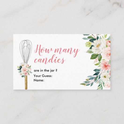 Binnenkort weggedraaid hoeveel Snoepjes Informatiekaartje (Voorkant)