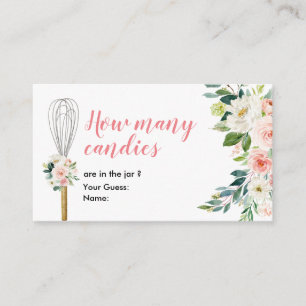 Binnenkort weggedraaid hoeveel Snoepjes Informatiekaartje