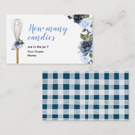 Binnenkort weggedraaid hoeveel Snoepjes Informatiekaartje (Voorkant / Achterkant)