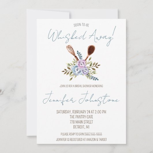 Binnenkort weggeslingerd! Keuken Vrijgezellenfeest Kaart (Voorkant)