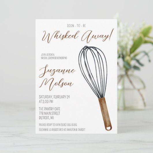 Binnenkort weggeslingerd! Keuken Vrijgezellenfeest Kaart (Staand voorkant)