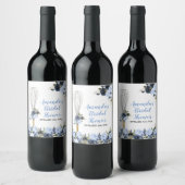 Binnenkort weggeworpen marinevloeren wijn etiket (Flessen)