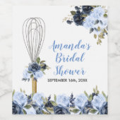 Binnenkort weggeworpen marinevloeren wijn etiket (Enkel label)