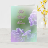 Binnenkort Wenskaart Kaart (Gele Bloem)