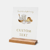 Binnenkort worden weggesleept vrijgezellenfeest ka acryl bord (Hoek)