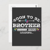 Binnenkort wordt Brother 2025 geladen Briefkaart (Voorkant / Achterkant)