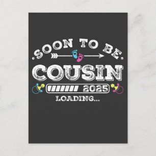 Binnenkort wordt Cousin 2025 geladen Briefkaart
