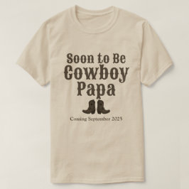 Binnenkort wordt Cowboy Papa Grandpa Baby aangekon T-shirt