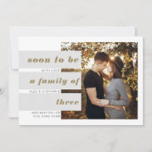 Binnenkort wordt het blok Foto's de Zwangerschap o Aankondiging (Voorkant)