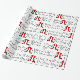 Binnenkort wordt het kerstdag! cadeaupapier