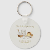 Binnenkort wordt het vrijgezellenfeest weggesleept sleutelhanger (Achterkant)