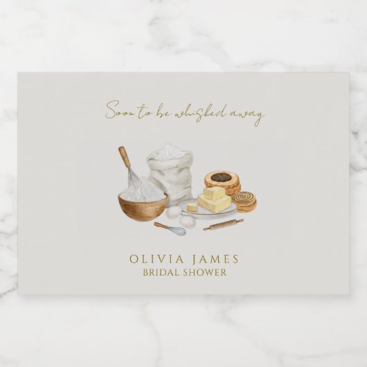 Binnenkort wordt het vrijgezellenfeest weggesleept sparkling wijnetiket (Enkel label)