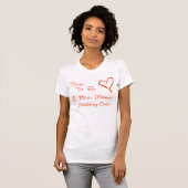 Binnenkort wordt Mrs. (naam) T-shirt (Voorkant volledig)
