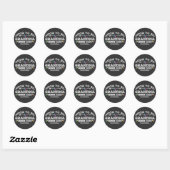 Binnenkort wordt oma 2025 Loading Ronde Sticker (Vel)