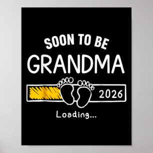 Binnenkort wordt oma 2026 Loading Zwangerschap aan Poster
