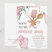 Binnenkort wordt weggesleept bruids douche uitnodi kaart (Voorkant / Achterkant)