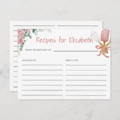 Binnenkort wordt weggeslingerd Recept Kaart (Voorkant / Achterkant)