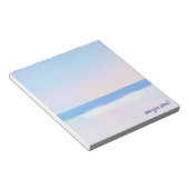 Binnenkort zee - notitieblok (Schuin)